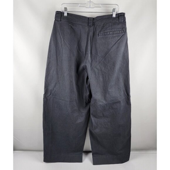 Old Navy Pants Womens 14 Gray Extra High Rise Wide Leg Trousers (34x28) NWT - Picture 7 of 10